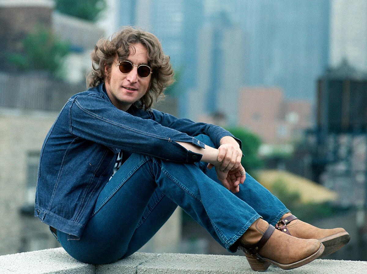 John Lennon performing Give Peace a Chance, 1969